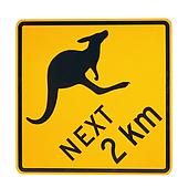 kangaroos-sign